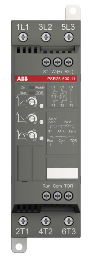 Softstartér ABB PSR25-600-11, 25 A, ovládání 24 V AC/DC