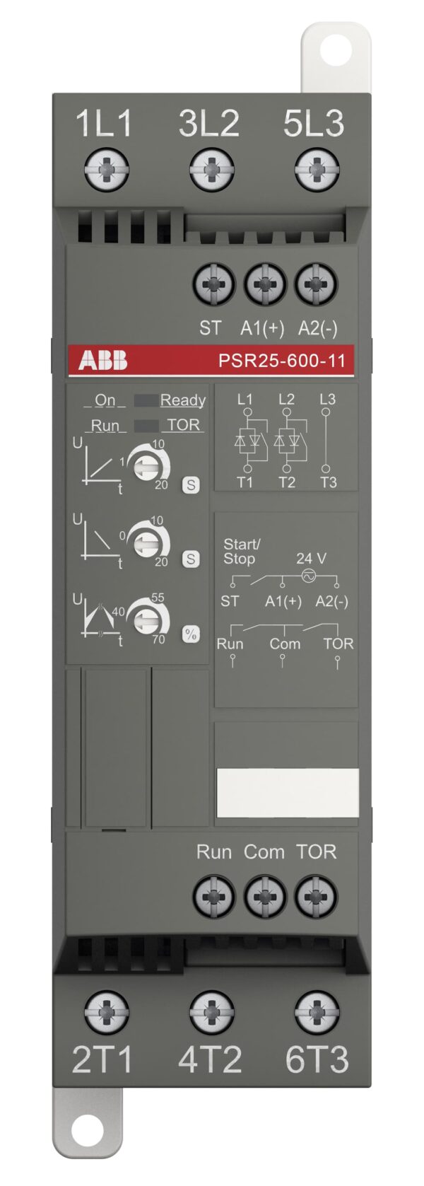 Softstartér ABB PSR25-600-11, 25 A, ovládání 24 V AC/DC