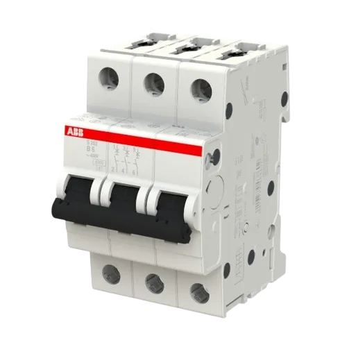 Jistič ABB B6, 3 pól., 6kA, S200