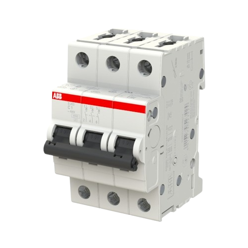 Jistič ABB C1, 3 pól., 6kA, S200