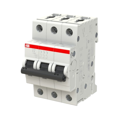 Jistič ABB C4, 3 pól., 6kA, S200