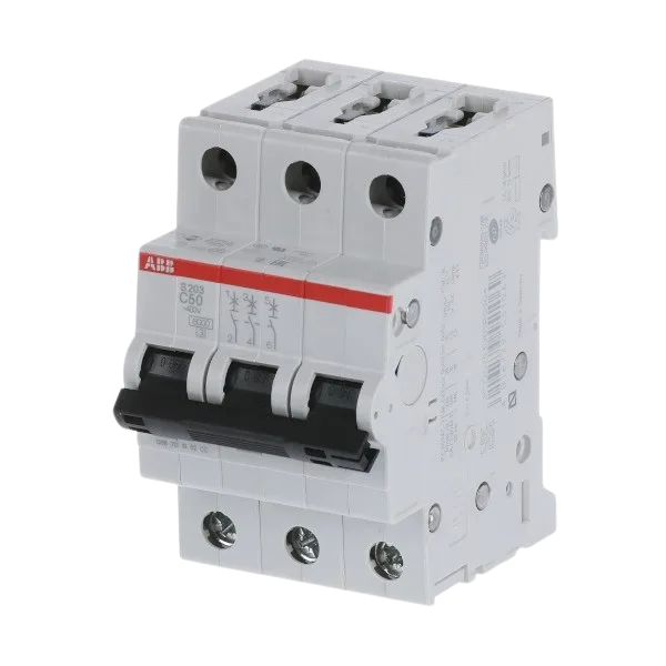 Jistič ABB C50, 3 pól., 6kA, S200