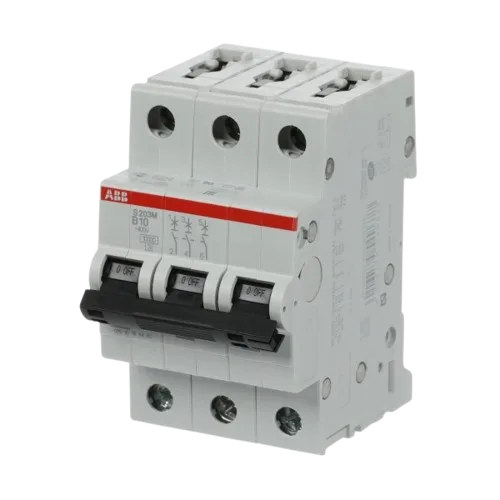 Jistič ABB S203M-B10, B 10 A, 3 póly, 10 kA