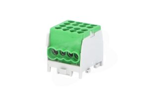 Eleman Svorkovnice rozbočovací HLAK 25 1/6 M2 100A 1pól. AL/CU IP20 hnědá