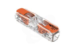 Svorka spojovací Inline s páčkou 2 vodiče, max. 4 mm²