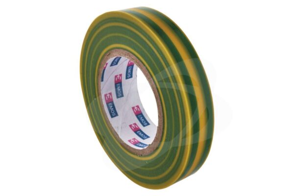 Páska izolační PVC BENIZOL zelenožlutá 15 mm x 10 m (F61515)
