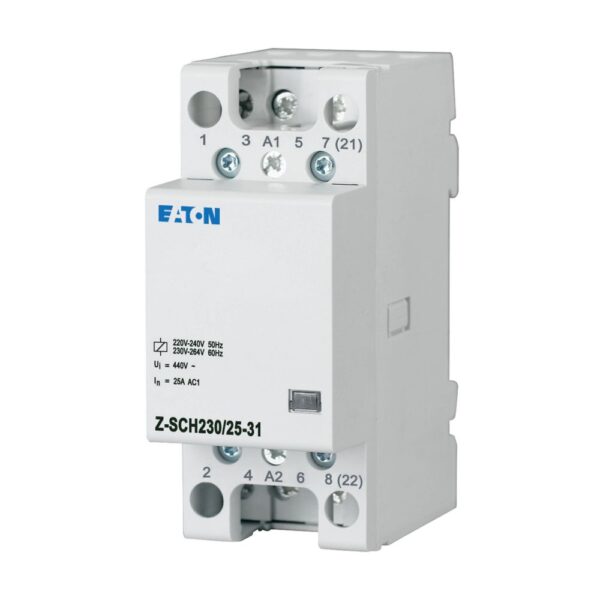 Instalační stykač Eaton Z-SCH230/25-31, 25 A, 3 NO + 1 NC, 230 V AC