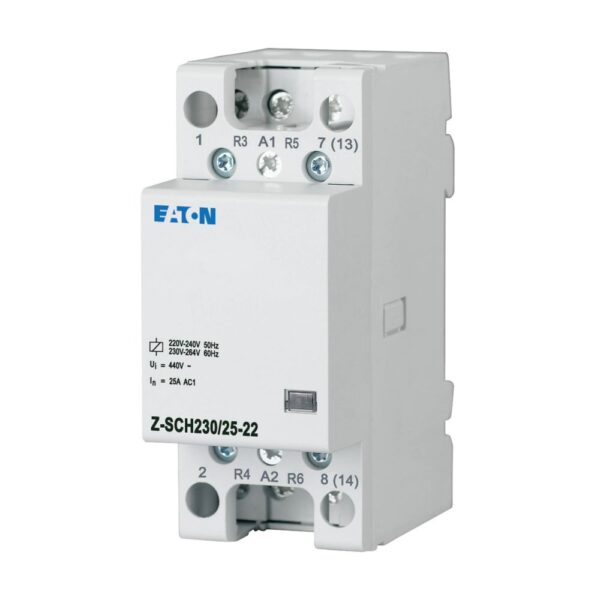 Instalační stykač Eaton Z-SCH230/25-22, 25 A, 2 NO + 2 NC, 230 V AC