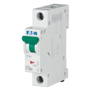 Jistič Eaton PL7-B6/1, B 6 A, 1 pól, 10 kA