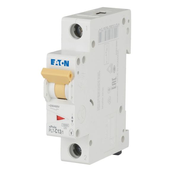 Jistič Eaton PL7-C13/1, C 13 A, 1 pól, 10 kA