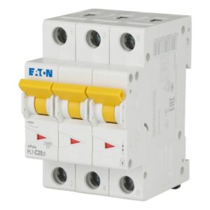 Jistič Eaton PL7-C25/3, C 25 A, 3 póly, 10 kA