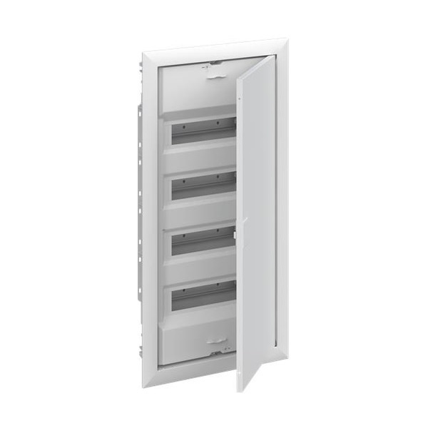 Rozvodnice ABB UK648N3 pod omítku 48 modulů, dvířka, rychlosvorky N/PE