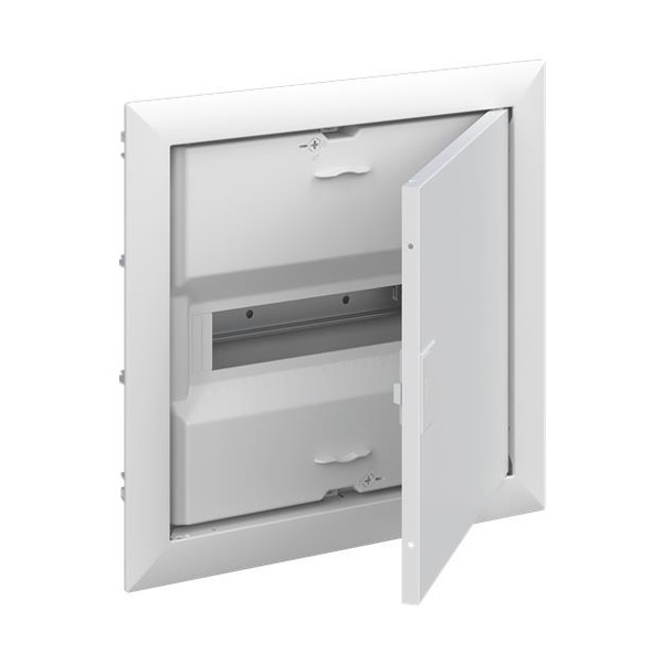 Rozvodnice ABB UK612E2 pod omítku 12 modulů, dvířka, šroubové svorky N/PE