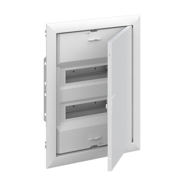 Rozvodnice ABB UK624E3 pod omítku 24 modulů, dvířka, šroubové svorky N/PE