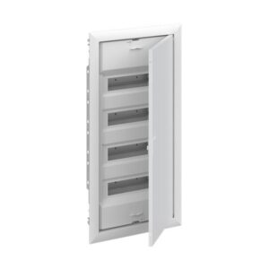 Rozvodnice ABB UK648E3 pod omítku 48 modulů, dvířka, šroubové svorky N/PE