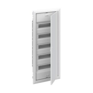 Rozvodnice ABB UK660E3 pod omítku 60 modulů, dvířka, šroubové svorky N/PE