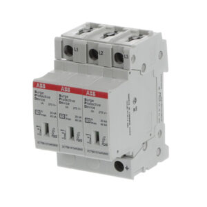 Svodič přepětí ABB OVR T2 3L 40-275s P QS, L1-L3 (3 póly)