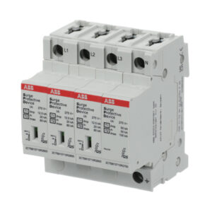 Svodič přepětí ABB OVR T1-T2 3N 12.5-275s P QS, L1-L3+N (4 póly)
