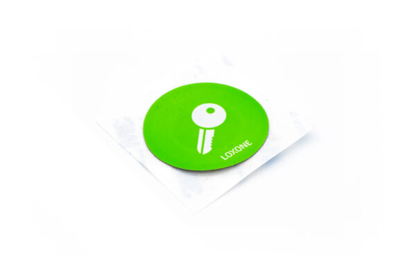 Loxone NFC Tag se symbolem klíče