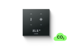 Loxone Touch Pure Flex 24V CO2 Air antracitová