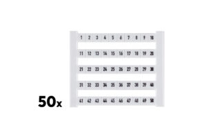 Loxone Popis pro svorkovnice DEK 1-50 (50 ks)
