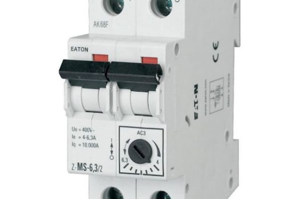 Motorový spouštěč Eaton Z-MS-6,3/2, 4–6,3 A, jednofázový