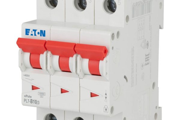 Jistič Eaton PL7-B10/3, B 10 A, 3 póly, 10 kA