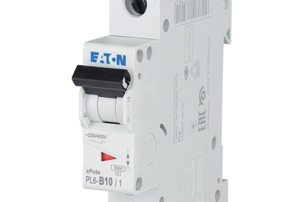 Jistič Eaton PL6-B10/1, B 10 A, 1 pól, 6 kA