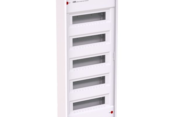 Rozvodnice ABB AK660E3 na povrch 60 modulů, bez dvířek, šroubové svorky N/PE