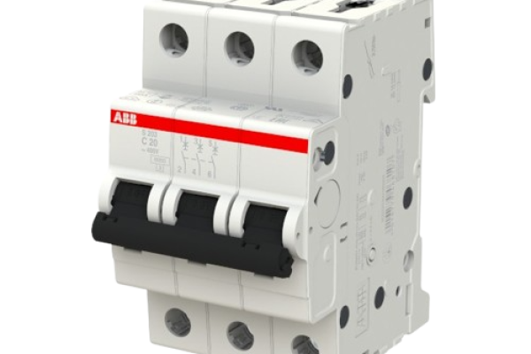 Jistič ABB C20, 3 pól., 6kA, S200