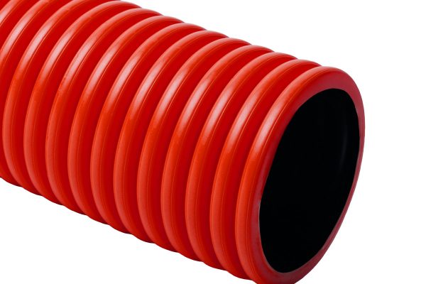 Chránička KOPOFLEX KF 09040_BA ohebná dvouplášťová 40/32 mm červená, návin 50 m