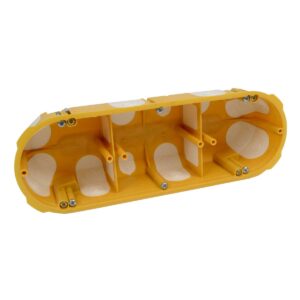 Krabice přístrojová KPL 64-50/3LD_NA trojnásobná do sádrokartonu 209x68x50 mm