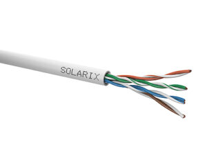 Kabel instalační Solarix CAT5E UTP nestíněný PVC, 305 m